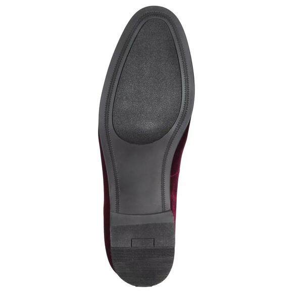 INC International Concepts Men Trace Slip On Loafers Size US 7.5M Red Velvet - Picture 5 of 5